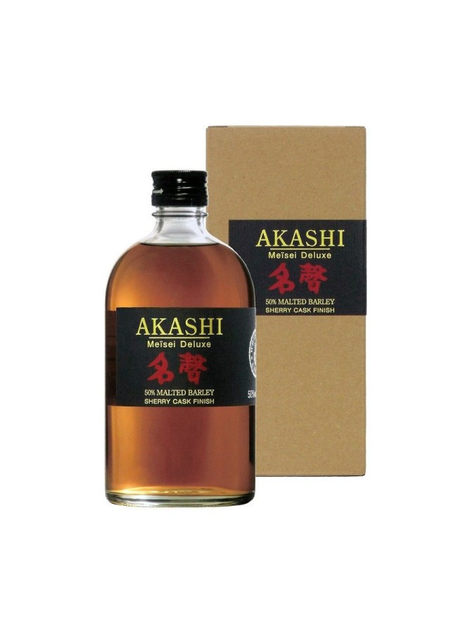 Coffret Whisky Akashi Meïsei avec 2 Japanese Cups 40° 50CL