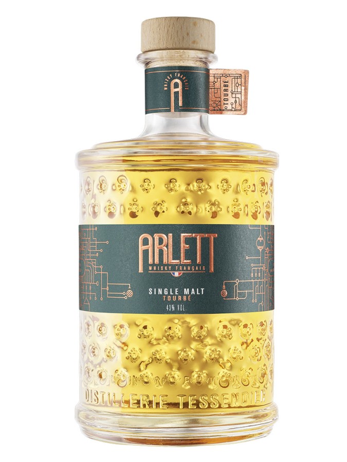 Whisky ARLETT Single Malt Tourbé 43% 70cl