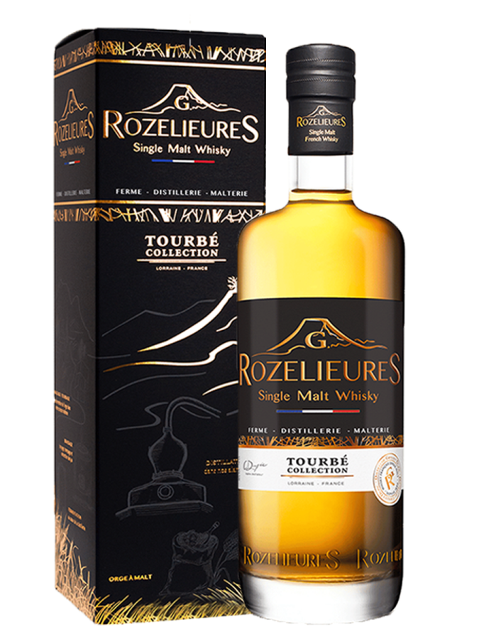 Whisky ROZELIEURES Tourbé Collection 46% 70cl